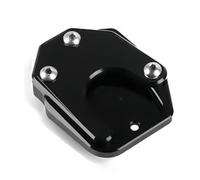 For Honda CBR650 CB300R Motorcycle Kickstand Foot | Side Stand Extension Pad Support Plate(Black)
