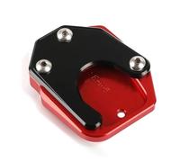 For Honda CBR650 CB300R Motorcycle Kickstand Foot | Side Stand Extension Pad Support Plate(Red)