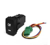 for honda Civic Accord CRV Fog Light Switch 5 Pin LED Push Button - Replacement Car Lamp Controller with Wiring Kit