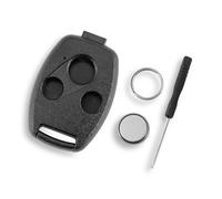 For HONDA Civic Key Accord Pilot Fit CRV Ridgeline Jazz Key Fob FRV Insight Civic CR-Z S2000 3 Buttons Car Key Fob Case Shell No Blade Battery CR1620