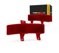 For Honda CR-V 2020 2021 2022 Bumper Reflector Driver and Passenger Side | Pair | Rear | Red Lens | Plastic | Hybrid | CAPA Certified | HO1184118C, HO1185118C | 34550-TLA-A11, 34500-TLA-A11