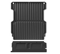 For Honda For Ridgeline 2017-2024 TPE 3D Car Floor Mats Cargo Liner Trunk Pad Tray Accessories Black(Ridgeline PAD 2P)