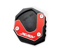 For HONDA For XADV 750 2017-2020 And 2021-2025 2026 Xadv Motorcycle CNC Kickstand Foot Side Stand Extension Pad(2017-2020 Red)