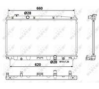 FOR HONDA JAZZ Mk3 1.3 2008 on Radiator 19010RB0004 19010RB0E91