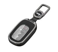 for Honda Key Fob Cover with Keychain,Metal Shell Soft TPU Full Protection Key Case for Honda 2022 2023 2024 2025 Accord Civic HR-V CR-V Pilot Sport SI EX EX-L Touring Smart Remote Key Protector,
