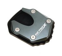 For Honda NC750X 2021-2025 Motorcycle Foot Side Stand Plate Kickstand Enlarger Support Extension Pad(Gray)