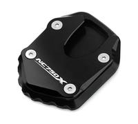 For Honda NC750X 2021-2025 Motorcycle Foot Side Stand Plate Kickstand Enlarger Support Extension Pad(Black)