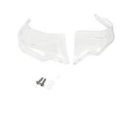 For HONDA NC750X NC 750X DCT NC750S NC700X 2013-2023 Carbon Look Handguards Shield Guards Windshield Hand Wind Protection(Windshield White)