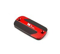 For Honda NX500 500NX NX 500 CNC 2023-2025 Motorcycle Front Brake Clutch Fluid Reservoir Cap Oil Tank Cover Accessories(Red)