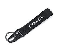 For Honda Rebel 300 Rebel 500 CMX 2017 2018 2019 2020 2021 2022 Motorcycle Keychain Ring Holder Keyring Motorbike Key Rings (Color : Black, Size : 1)