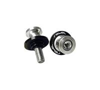 For Honda Rebel 500 300 CMX CMX500 Motorcycle Swingarm Spool Slider Stand Screws 8MM(Silver)