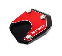 For Honda TRANSALP XLV 600 650 700 XL600V XL650V XL700V Motorcycle Side Stand Foot Kickstand Enlarge Extension(RED)