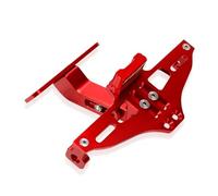 For Honda VFR400 VFR 400 1989 1990 1991 1992 Motorcycle Rear License Number Plate Mount Holder(Red)