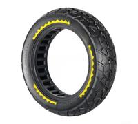 for honeycomb Solid Tire 10x2.5 for Electric Scooter Off-Road(Yellow) | Puncture-proof solid core, fits for ninebot Max G30/P, 10x2.5 inch size, no inflation needed, long lasting durability