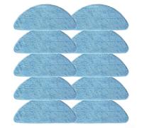 For Honiture Robot Vacuum Cleaner Cloth Mop Replacement Pack 4pcs or 10pcs Washable Cleaning Rags Compatible with For Honiture Models (10 PACK)