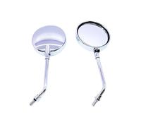 For Honnet CB500X NC750X CB500X CB750 CRF 1100L For African For Twin Motorcycle Rearview Mirrors 8/10MM ABS Cafe Racer Mirror(Chrome-long pole)