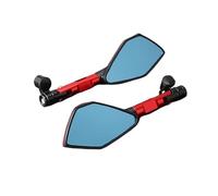 For Honnet For MSX125 For CB500X 750 For NC750X For CRF1100L For African For Twin Motorcycle Rearview Mirror Universal Aluminum Alloy 8 10MM(Red)