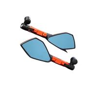 For Honnet For MSX125 For CB500X 750 For NC750X For CRF1100L For African For Twin Motorcycle Rearview Mirror Universal Aluminum Alloy 8 10MM(Orange)