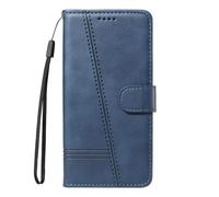 for Honor Magic6 Case Wallet, Honor Magic6 Phone Cover Flip Shockproof Premium Leather with Stand Magnetic Money Pouch TPU Bumper Gel Protective Case Wallet Case, blue