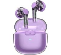 For HONOR MagicPad2 / Pad X9a / Pad 9 / Pad X9 / Pad 8 / Pad X8 / Pad X8a Earphones, T12 Pure Sound TWS Wireless Bluetooth Earbuds Headphones 5.3V Built-In Microphone (PURPLE)