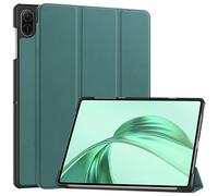 for Honor Pad X9A / X9 Pro Tri-Fold Smart Tablet Case, Shockproof Leather Stand Protective Cover with Auto Wake/Sleep,Green