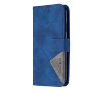 for Honor X5C 4G/ X5C Plus Case, Shockproof Premium PU Leather Shock-Absorption Notebook Wallet Phone Case with Magnetic Kickstand Card Holders Flip Protective Cover for Honor X5C 4G/ X5C Plus blue