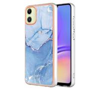 for Honor X6B Case Bling Glitter Sparkle Rose Gold Marble Design Clear Bumper Ultra Slim TPU Soft Rubber Shockproof Protective Silicone Phone Cover for Honor X6B Light blue