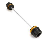 For Hornet For CB750 For CB1000 For CB 750 1000 SP 2025 Motorcycle Front Rear Wheel Fork Slider Axle Crash Protector Anti-fall mat(Rear-Gold)