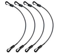 For Horse Covered Tail - 4 Pieces Elastic Equestrian Instrument | Horse Covered Tail Ropes, for Veterinary Trainers, Riders Riders Manager, Stablehouse School