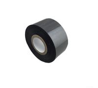 for HP-241 & DY-8 Compatible Date Coding Ribbon for Packaging and Labeling Machines - 30 mm × 100 m Thermal Ink Tape, Black/White/Blue/Red/Gold/SIL(Black)