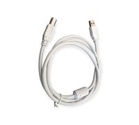 For HP DeskJet 2820e, 1.5m White Printer Cable, Ferrite Core, 0.5cm Thick