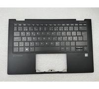 For HP Elite Dragonfly Max M45177-081 Danish Danca Palmrest Keyboard Top Cover