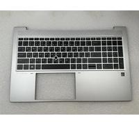 For HP EliteBook 855 G7 M21677-171 Arabic Arabia Palmrest Keyboard Top Cover