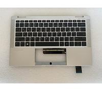 for HP EliteBook x360 1030 G7 M16981-171 Arabic American US Layout Keyboard Palmrest