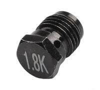 for hpa Tank Regulator Burst Disk 1.8K Brass Safety Valve for(1800psi) | 1.8K pressure rating, brass construction, anti-riot design, prevents tank rupture, fits standard regulators