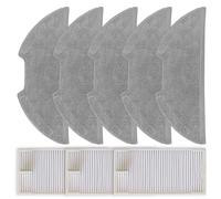 for HPLIVE 3 Filters 5 Wipes for M9 for Eureka E10s for Obode A8 Vacuum Cleaner