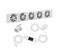 for HPLIVE Air for BOOST Radiator Fan,Smart Heat Dissipation Fan Save Energy Noise Reduction and Save Energy heating costsfor Radiators(set)