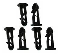 for HPLIVE for Wheelie Bin Lid Hinge Pins，67mm x 31mm Black Plastic for Wheelie Bin Lid Hinge Pins， for 240L for Household and Commercial(3 Pairs)