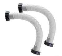 for HPLIVE Pool Sand Filter Pump Hose for Intex, 16 Inch 38 mm Connection Hose Compatible with 26371CA, 26371EH, 28647EG, SF70110-2, SF60110-1, Replacement Part for 11388, 11535 (Pack of 2)