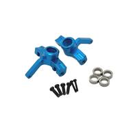 For HSP 14321 C8802 YDJ-D879 1/14 Metal Front Steering Cup Steering Knuckle RC Remote Control Car Parts Upgrade Accessories RC Car Steering Knuckle(Blue)