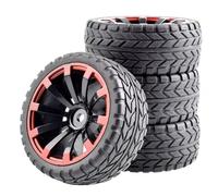 For HSP For Tamiya For HPI For Kyosho For Sakura 94122 94123 For D3 D4 For CS For Tt02 9068 1/10 Car Tires 26 * 64MM Plastic Wheel Rim Rubber Tyre Tyre