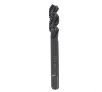 for HSS Machine Screw Thread Spiral Metric Tap Drill Set -M12 Nitriding Treatment Black Hand Tool for Threading Workshop Equipment(M8)