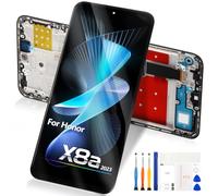 For Huawei Honor X8a 2023/Honor 90 lite 5G LCD Display for Honor X8a 2023 CRT-LX1, CRT-LX2, CRT-LX3 LCD Screen Touchscreen Digitizer Assembly (Black with Frame)