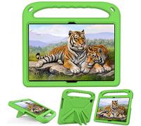 For Huawei Mediapad T5 10 10.1 Inch Tablet Case for Kids Lightweight Shockproof Cover with Handle Stand Tablet Green