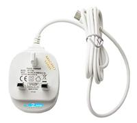 For Huawei P Smart 2020 / Huawei P smart Plus/Huawei P Smart MICRO USB 3 Pin Strong Rapid Rigid Fast Mains Charger Adapter for Huawei P Smart 2019 / P smart Plus/P Smart (WHITE)