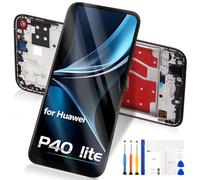 For Huawei P40 Lite 4G Replacement Screen Kit for Huawei P40 Lite 4G LCD Screen P40Lite 4G LCD Display JNY-L21A JNY-L01A Touchscreen Digitizer Glass Full Assembly with Frame