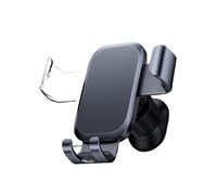 For Huawei Realme Moile Phone Baseus Metal Car Phone Holder Gravity Phone Stand Air Vent Car Holder Stand(Black)