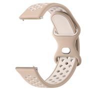 for Huawei Watch GT 5/4/3 Pro 46mm/GT2 Pro/Runner Silicone Replacement Band, 22mm Adjustable Soft Silicone Strap Milk tea/Starlight