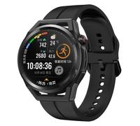 For Huawei Watch GT Runner 22mm Loop Silicone Watch Band Black