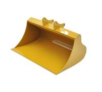 For Huina Big Full Metal Shovel Bucket for 1550 1580 1592 1593 1594 Excavator 1/14 RC Metal Excavator Spading Bucket